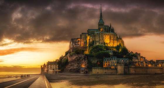 Mont Saint Michel Brittany France