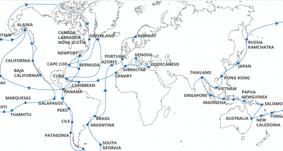 Sailing AROUND THE WORLD  in 4 years with Mario Girelli ( starts Nov. 2025)