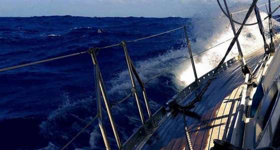 Sea crossing.