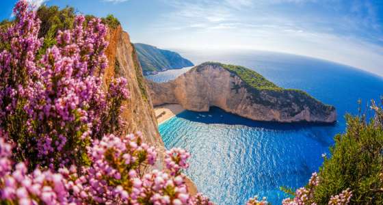 Zante Islands in Ionian Archipelago Greece