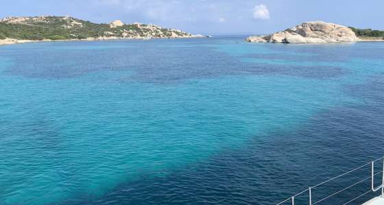 seaside view from catamaran