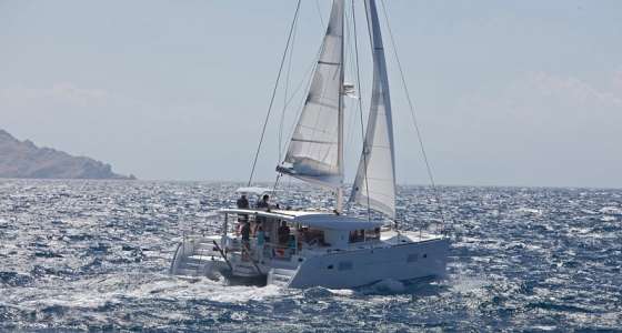 Lagoon 400 S 2 in navigation