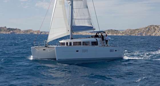 Lagoon 400 S2 in navigation