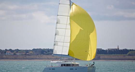 Lagoon 400 S2 in navigation
