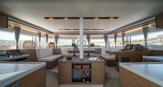 Luxury Crewed Yacht | Greece | Cyclades Holidays Charter | Catamaran Lagoon 50