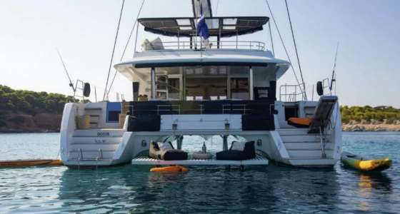 Luxury Crewed Yacht | Greece | Ionian Islands Holidays Charter | Catamaran Lagoon 56
