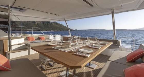 Luxury Crewed Yacht | Greece | Peloponese and Kythira Holidays Charter | Catamaran FP 67