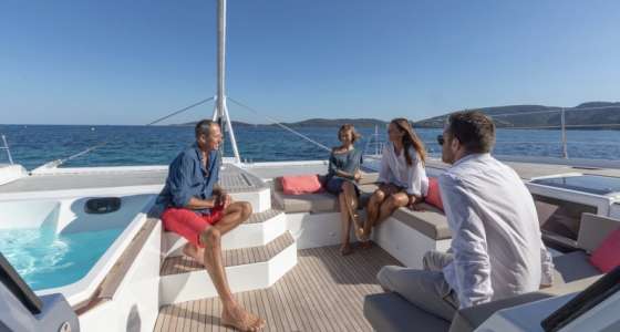 Luxury Crewed Yacht | Greece | Peloponese and Kythira Holidays Charter | Catamaran FP 67